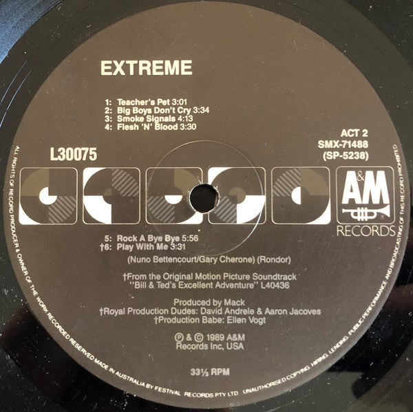 Extreme (2) : Extreme (LP, Album)