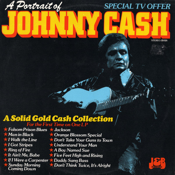 Johnny Cash : A Portrait Of Johnny Cash (LP, Album, Comp)