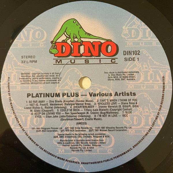 Various : Platinum Plus (LP, Comp)