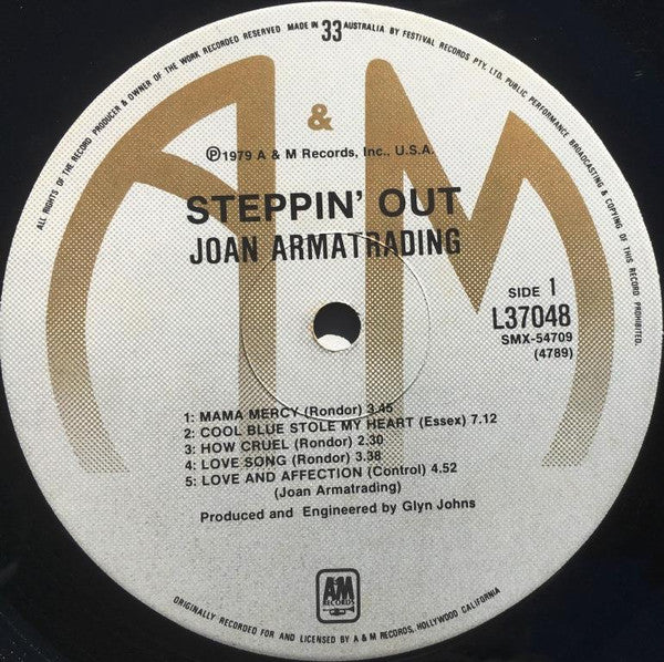 Joan Armatrading : Steppin' Out (LP, Album)