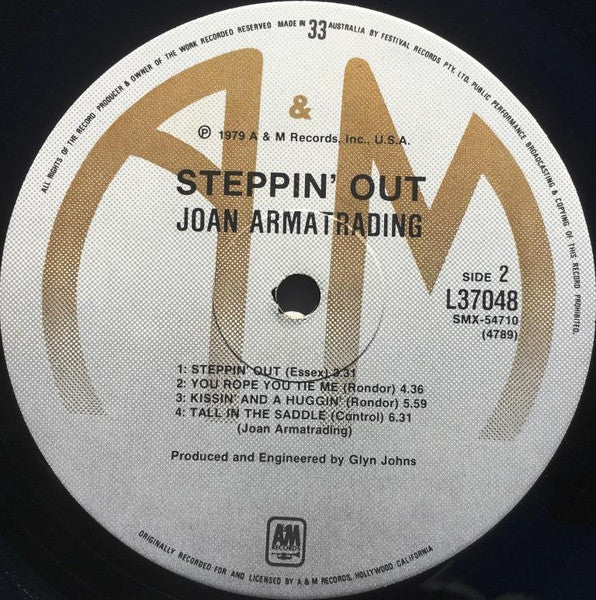 Joan Armatrading : Steppin' Out (LP, Album)