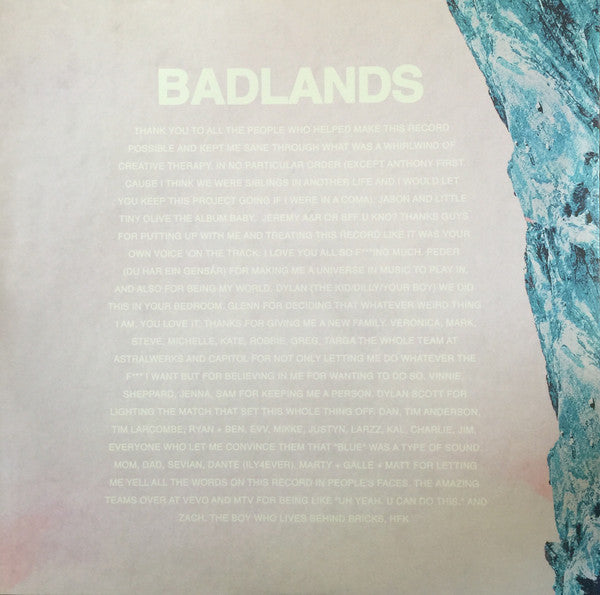 Halsey : Badlands (LP, Album, Pin)