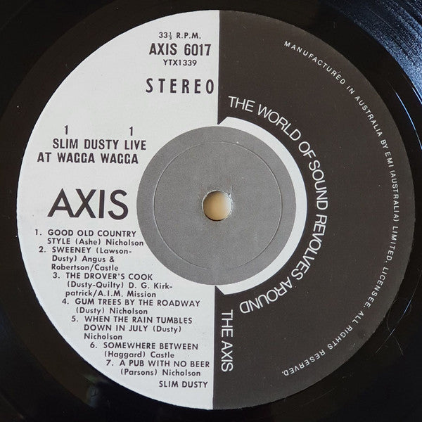 Slim Dusty : Live At Wagga Wagga (LP, Album)