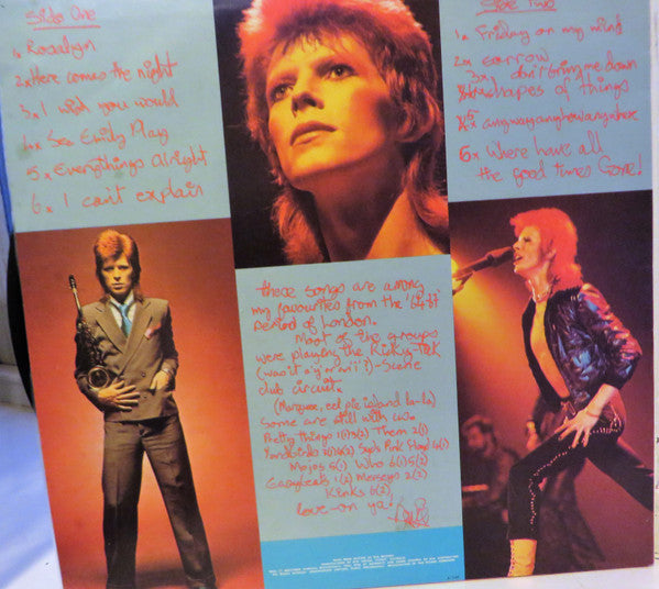 David Bowie : Pinups (LP, Album, RE)
