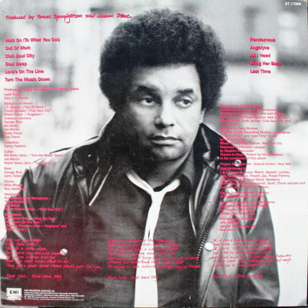 Gary U.S. Bonds : On The Line (LP, Album)