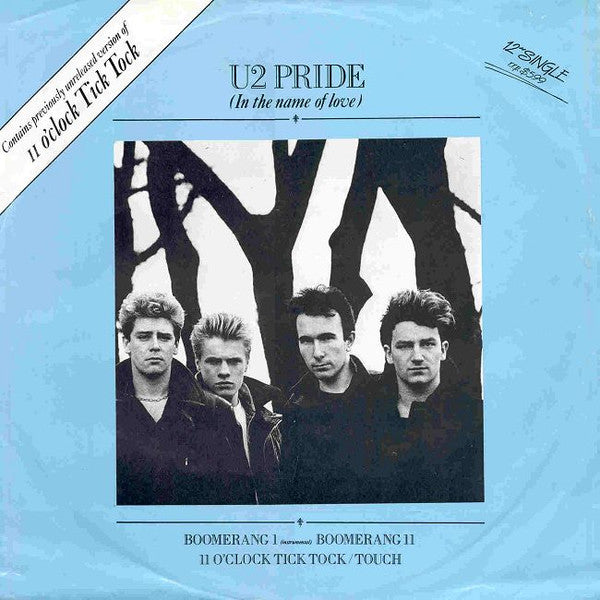 U2 : Pride (In The Name Of Love) (12", Single, Ltd)