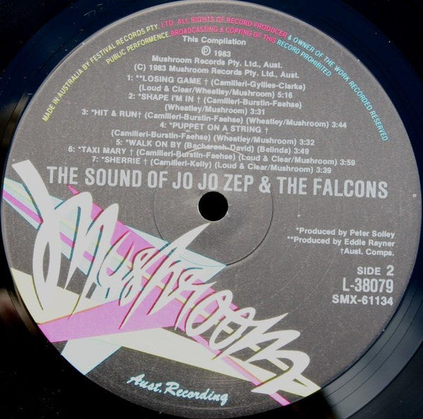 Jo Jo Zep and the Falcons : The Sound Of Jo Jo Zep And The Falcons (LP, Comp)