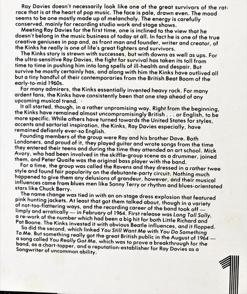 The Kinks : The File Series - The Kinks (2xLP, Comp, Gat)