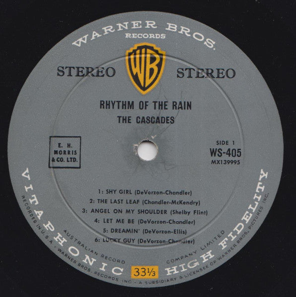 The Cascades (2) : Rhythm Of The Rain (LP, Album)