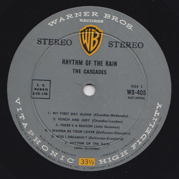 The Cascades (2) : Rhythm Of The Rain (LP, Album)