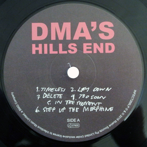 DMA's : Hills End (LP, Album, Gat)