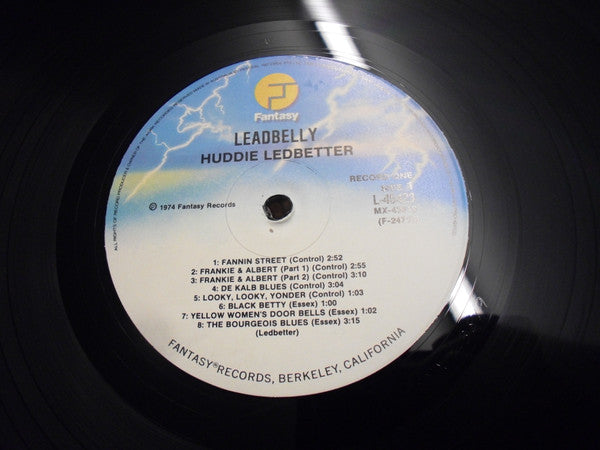 Leadbelly : Huddie Ledbetter (2xLP, Comp, RE, Gat)