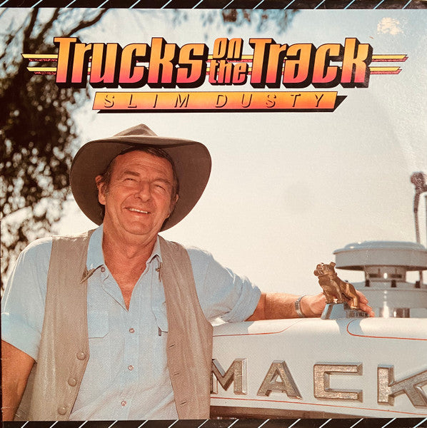 Slim Dusty : Trucks On The Track (LP, Album)