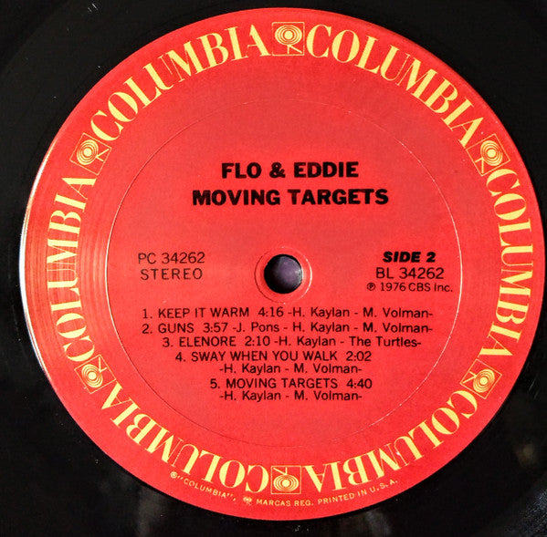 Flo And Eddie* : Moving Targets (LP, Album, San)