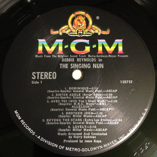 Debbie Reynolds : The Singing Nun (LP, Album, Gat)