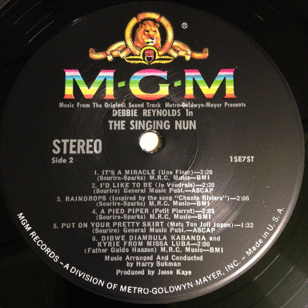 Debbie Reynolds : The Singing Nun (LP, Album, Gat)