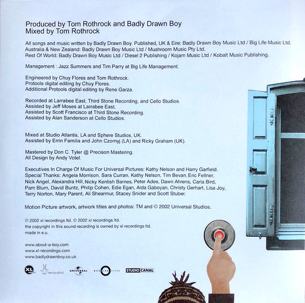 Badly Drawn Boy : About A Boy (LP, Album, 180)