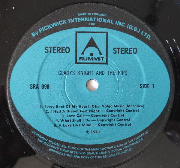 Gladys Knight & The Pips* : Every Beat Of My Heart (LP, Comp)
