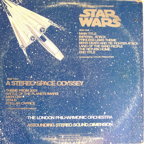 John Williams (4), The London Philharmonic Orchestra* : Star Wars / A Stereo Space Odyssey (LP)