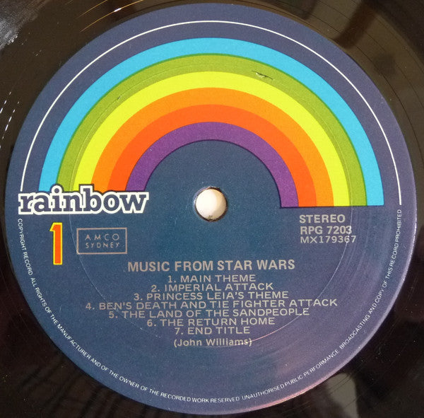 John Williams (4), The London Philharmonic Orchestra* : Star Wars / A Stereo Space Odyssey (LP)