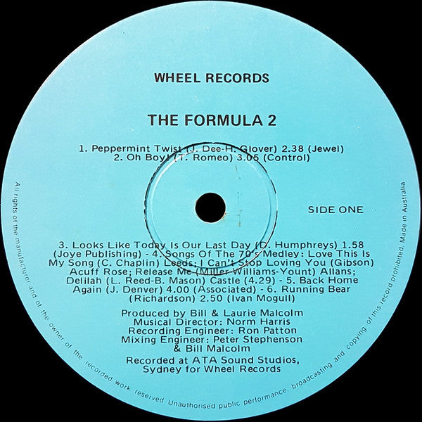 The Formula 2 : The Formula 2 (LP, Album)