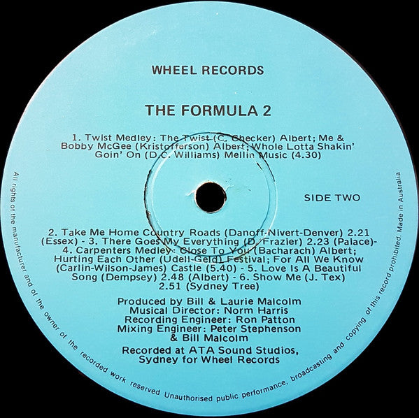 The Formula 2 : The Formula 2 (LP, Album)