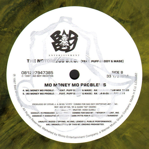 Notorious B.I.G. Featuring Puff Daddy & Mase : Mo Money, Mo Problems (12", RSD, Single, RE, Mon)