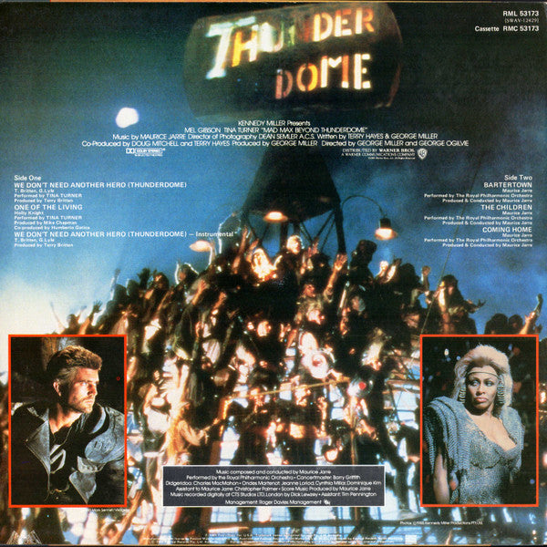 Various : Mad Max Beyond Thunderdome (Original Motion Picture Soundtrack) (LP, Album)