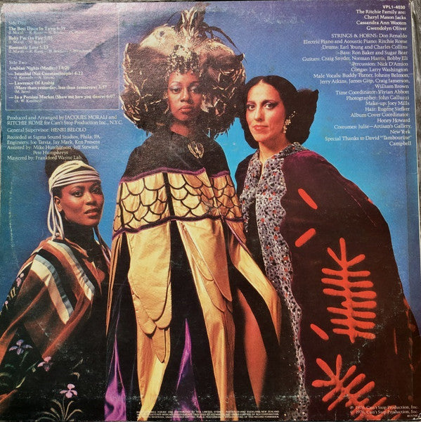 The Ritchie Family : Arabian Nights (LP, Album, P/Mixed)