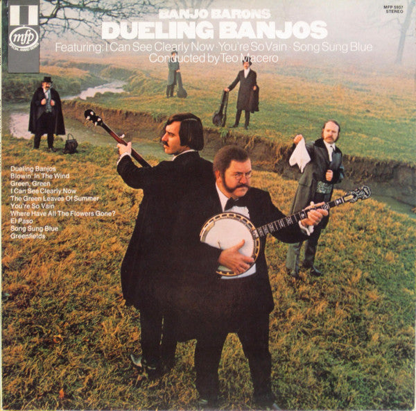 The Banjo Barons : Dueling Banjos (LP, Album, RE)