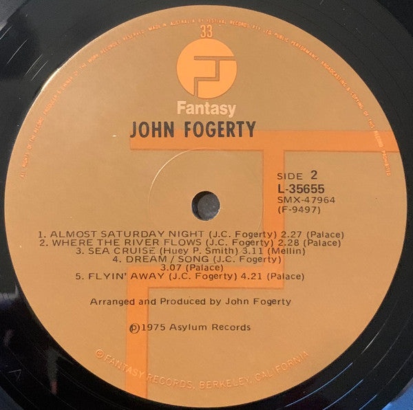John Fogerty : John Fogerty (LP, Album)