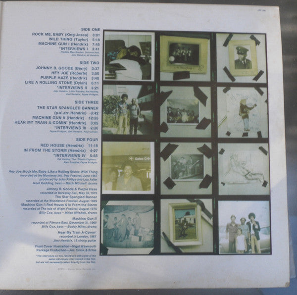 Jimi Hendrix : Sound Track Recordings From The Film "Jimi Hendrix" (2xLP, Gat)