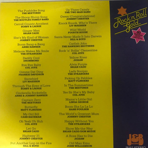 Various : Rock 'n' Roll Gold - 40 Australian Hits - Original Artists (2xLP, Comp)