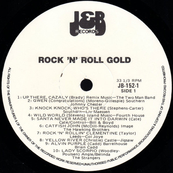 Various : Rock 'n' Roll Gold - 40 Australian Hits - Original Artists (2xLP, Comp)