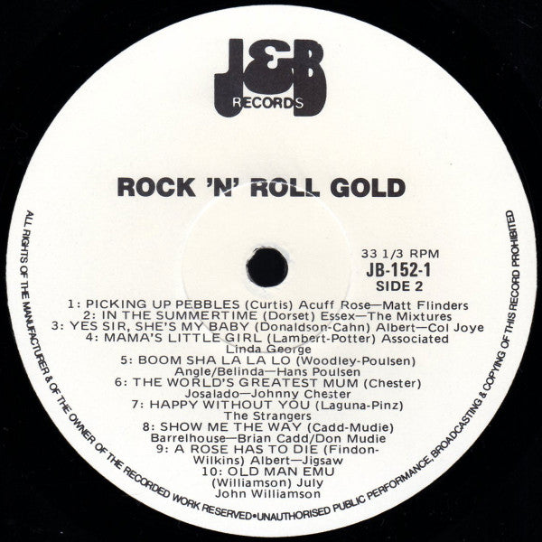Various : Rock 'n' Roll Gold - 40 Australian Hits - Original Artists (2xLP, Comp)