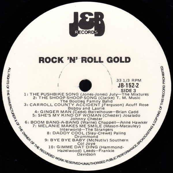 Various : Rock 'n' Roll Gold - 40 Australian Hits - Original Artists (2xLP, Comp)