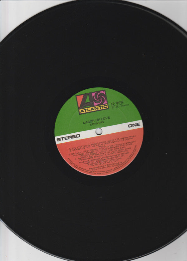 Spinners : Labor Of Love (LP, Album)