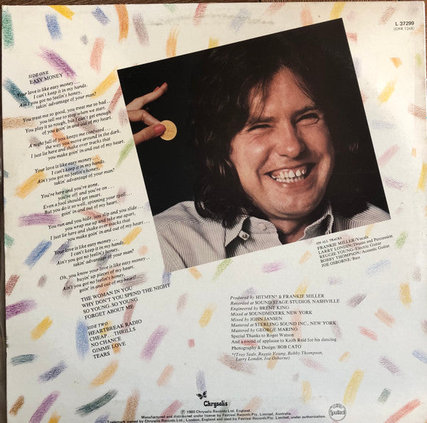 Frankie Miller : Easy Money (LP, Album)