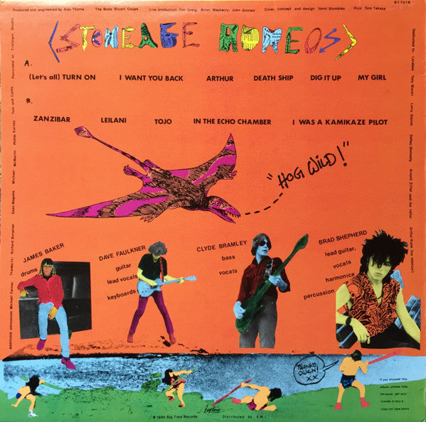 Hoodoo Gurus : (Stoneage Romeos) (LP, Album)