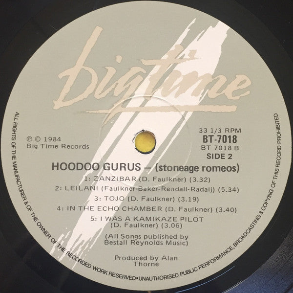 Hoodoo Gurus : (Stoneage Romeos) (LP, Album)