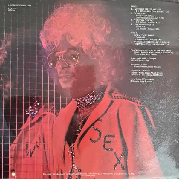 Disco King Chris Williams* : Keep On Dancing (LP, Album)