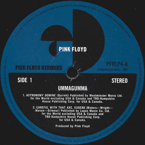 Pink Floyd : Ummagumma (2xLP, Album, RE, RM, Gat)