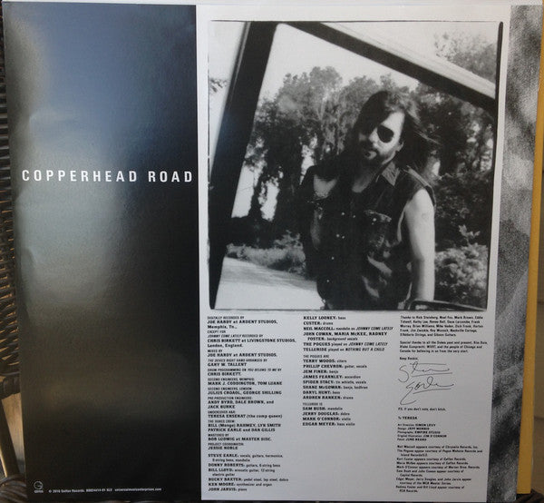 Steve Earle : Copperhead Road (LP, Album, RE)