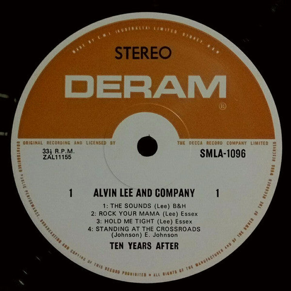 Ten Years After : Alvin Lee & Company (LP, Album)