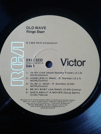 Ringo Starr : Old Wave (LP, Album)
