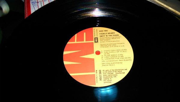 Sniff 'n' the Tears : Fickle Heart (LP, Album)