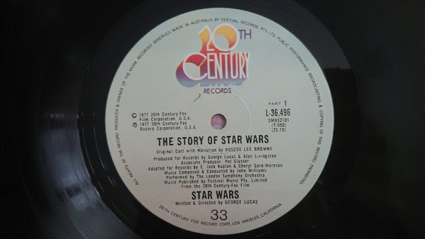 London Symphony Orchestra : The Story Of Star Wars (LP, Gat)