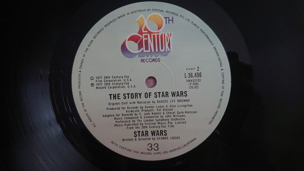 London Symphony Orchestra : The Story Of Star Wars (LP, Gat)