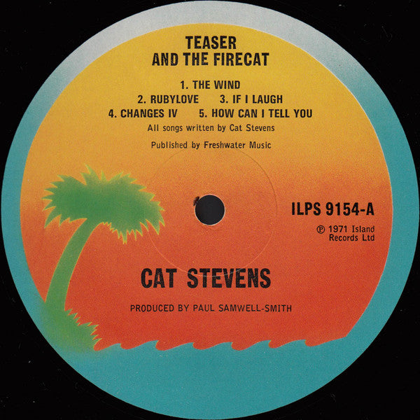 Cat Stevens : Teaser And The Firecat (LP, Album, RE, Gat)
