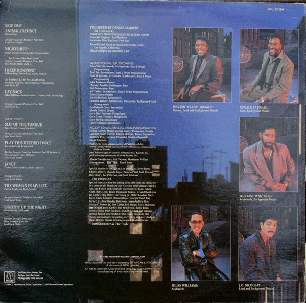 Commodores : Nightshift (LP, Album)